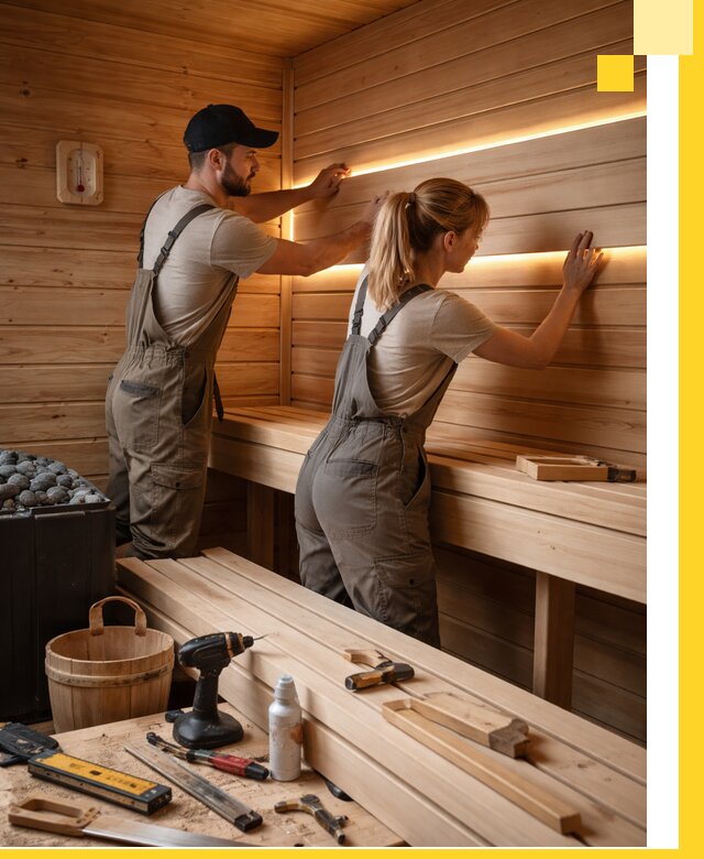 Дизайн саун и бань под ключ с индивидуальным проектом в Георгиевске