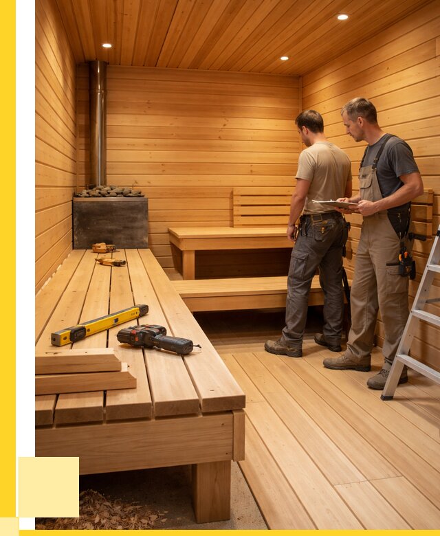 Отделка бань и саун в Георгиевске по цене от 4638 р. | ЭриданГрг