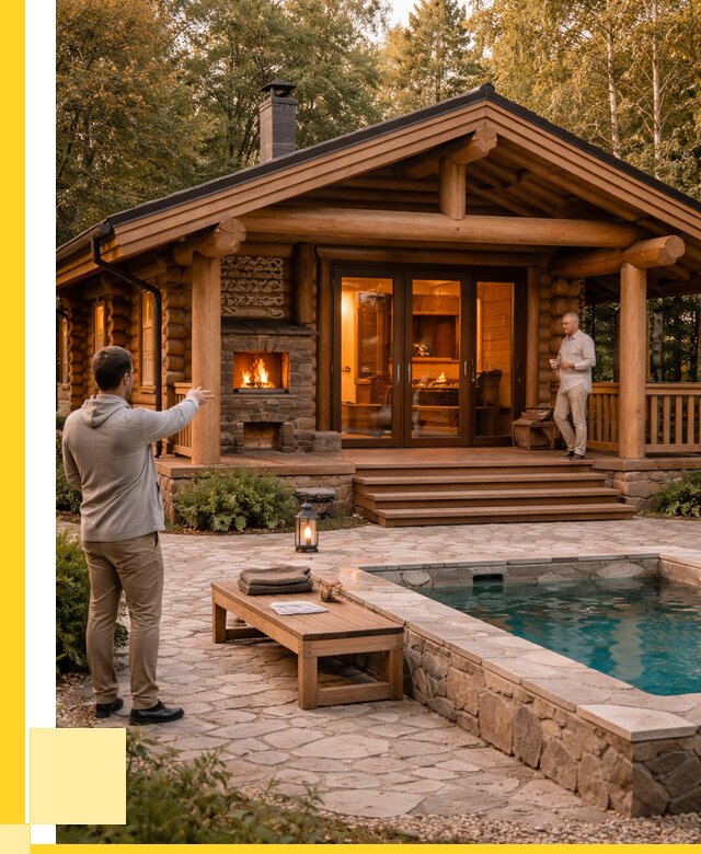 Проекты бань и хамам в Георгиевске от 25768 р. | ЭриданГрг