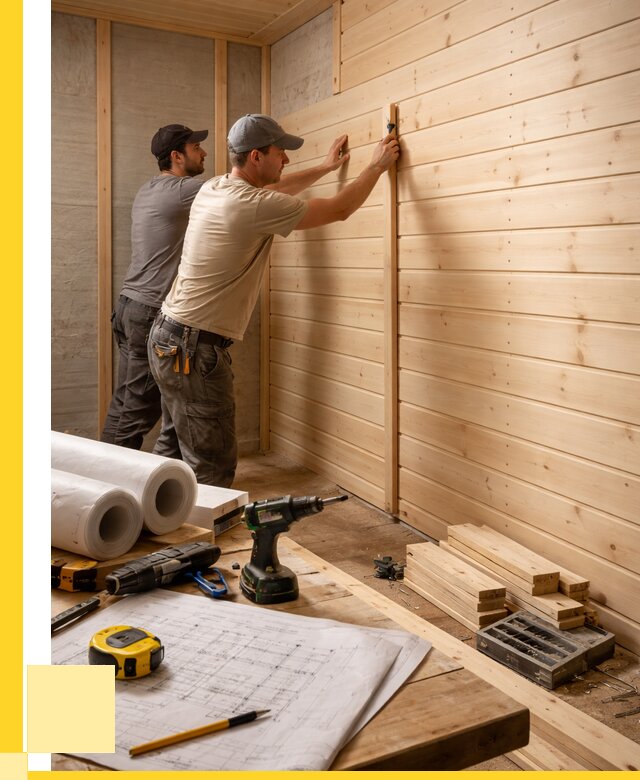 Обшивка бани вагонкой в Георгиевске от 1237 р., ЭриданГрг