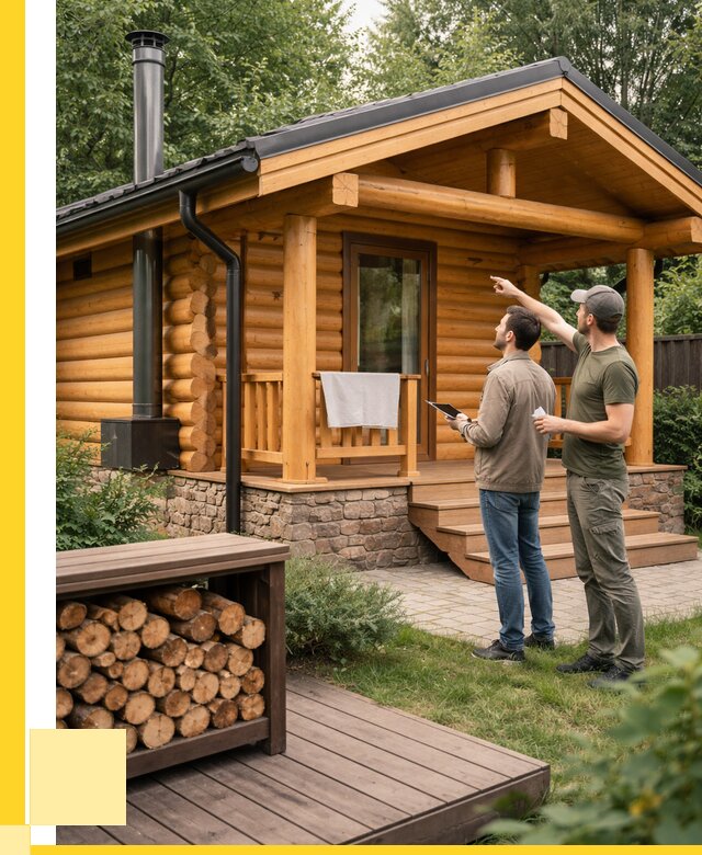 Бани для дачи под ключ в Георгиевске от 257675 р. | ЭриданГрг