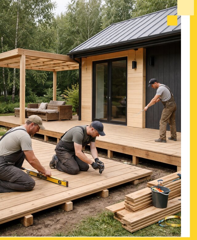 Строительство бань с террасой и бассейном под ключ в Георгиевске