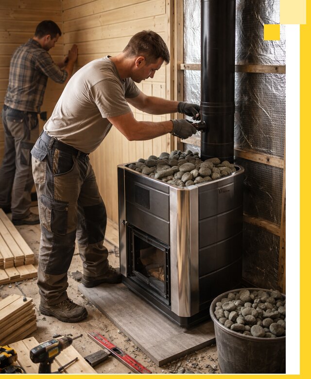 Проектирование и строительство парилок для бани в Георгиевске под ключ