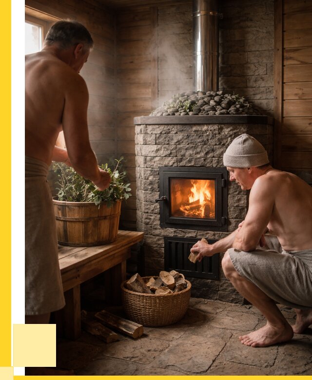 Банные печи под ключ в Георгиевске от 46382 р. | ЭриданГрг кирпичная