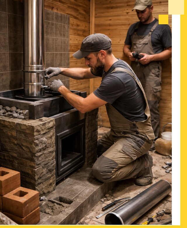 Изготовление и установка банных печей под ключ в Георгиевске