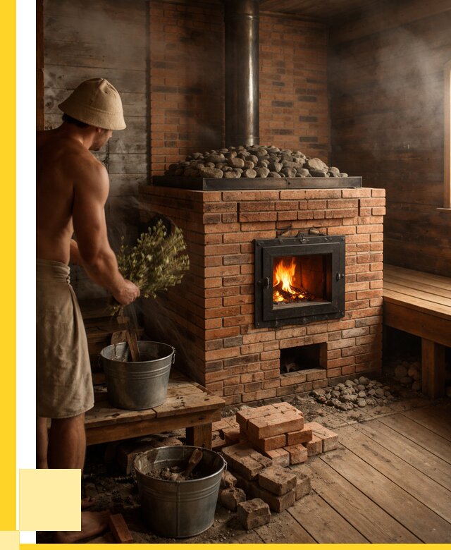 Кирпичные банные печи в Георгиевске от 92763 р. | ЭриданГрг