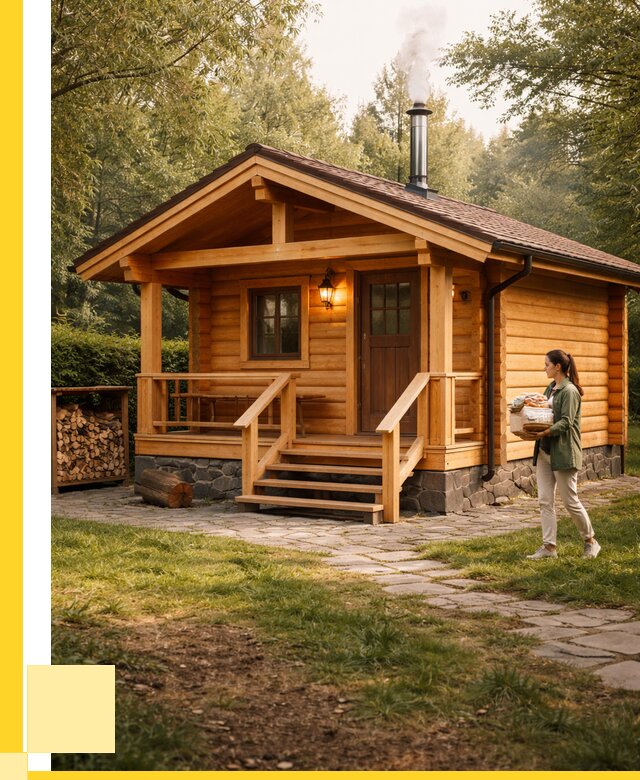 Купить баню под ключ в Георгиевске от 669955 р. | ЭриданГрг