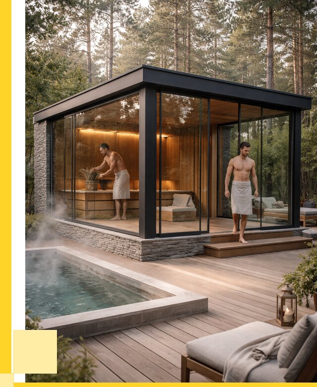 Стеклянные бани и двери в Георгиевске от 463815 р. | ЭриданГрг