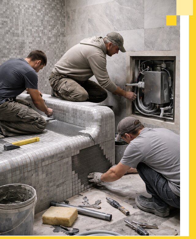 Проекты хамамов под ключ в Георгиевске и дизайн и строительство