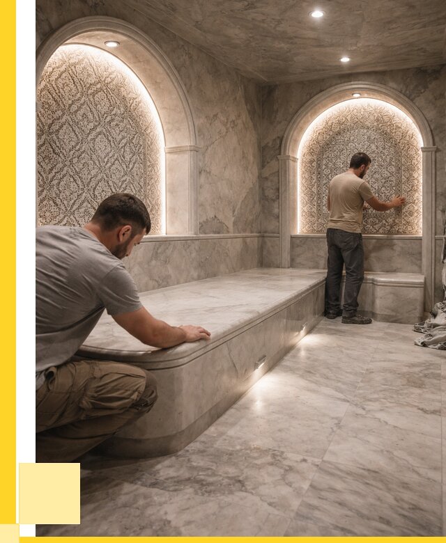 Турецкие бани под ключ в Георгиевске от 257675 р. | ЭриданГрг