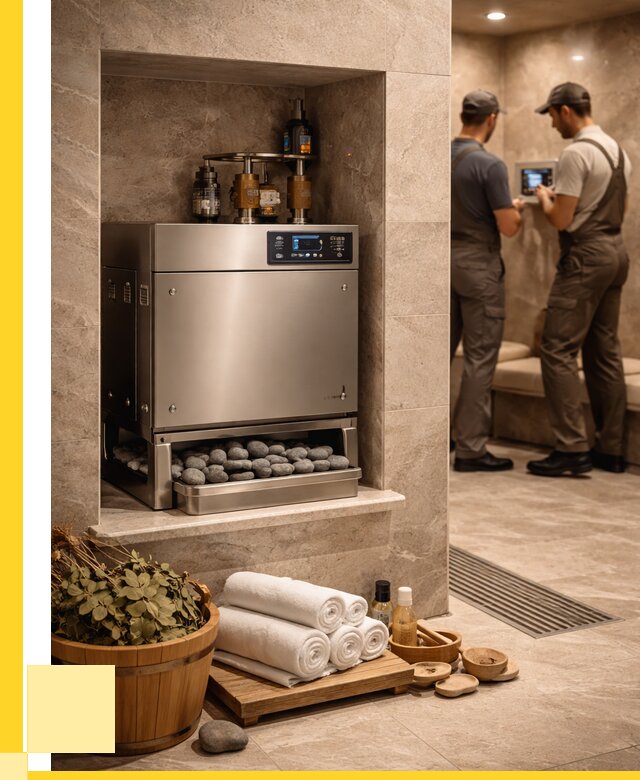 Парогенераторы для хамама в Георгиевске от 77303 р. | ЭриданГрг