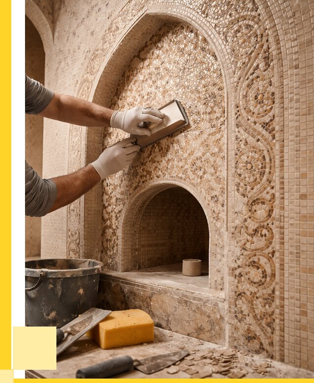 Мозаика для хамама в Георгиевске под ключ от 5154 р. | ЭриданГрг