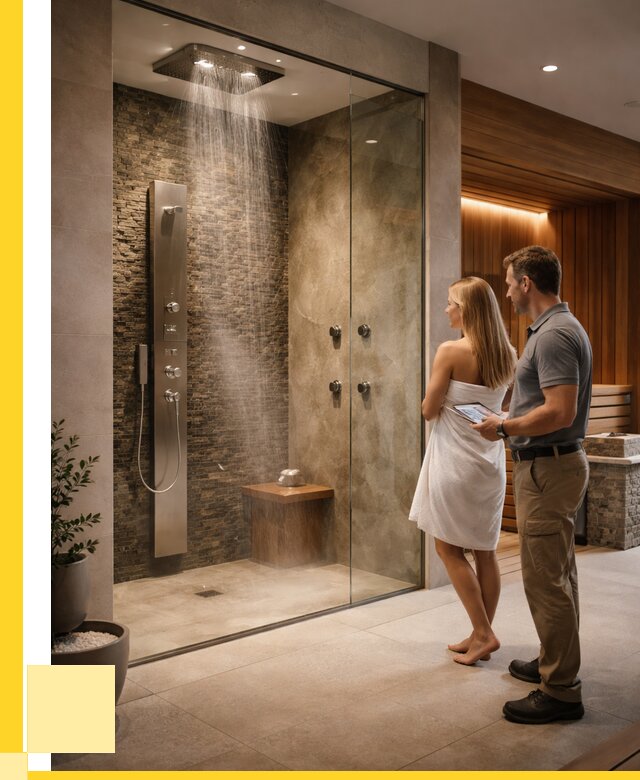 Купить душ впечатлений для дома в Георгиевске от 87610 р. | ЭриданГрг